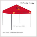 10ft Full Color Pop Up Canopy(Front Panel Only)